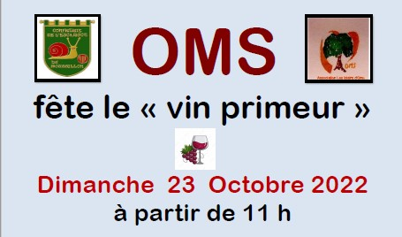 oms vin primeur fête castanyada