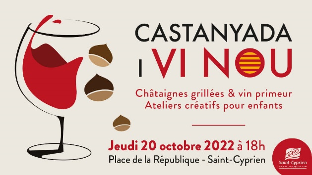 saint-Cyprien castanyada i vi nou châtaignes vin primeur