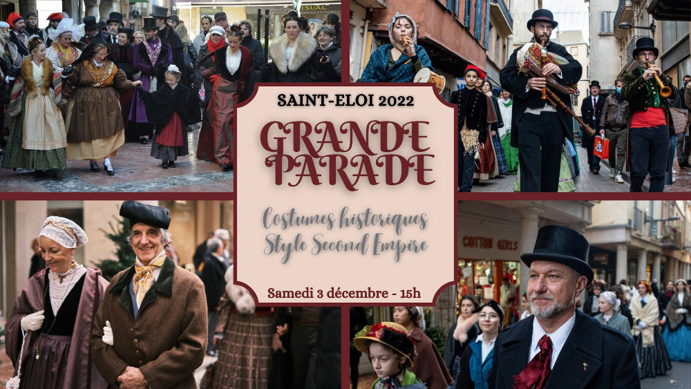 saint Éloi 2022 décembre parade historiques second empire perpignan 66 