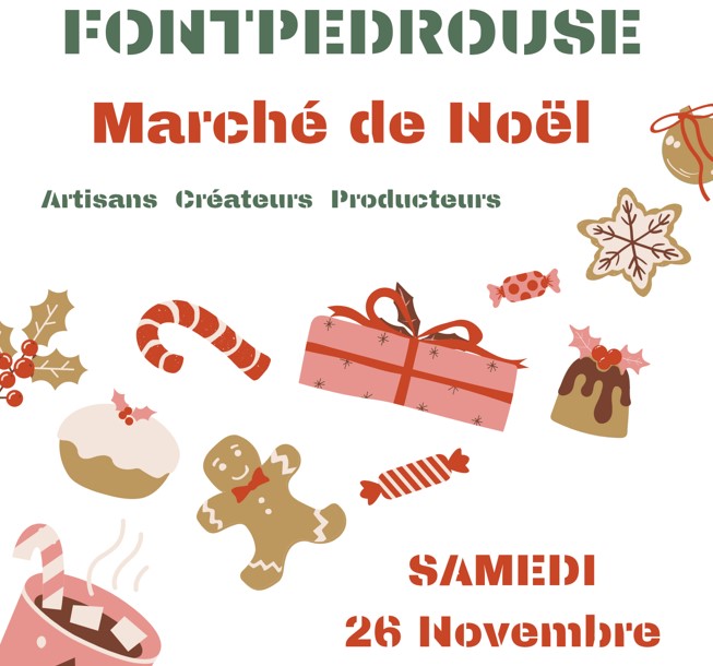 marche noel novembre 2022 conflent cadeaux stand producteurs locaux créateur artisans 66