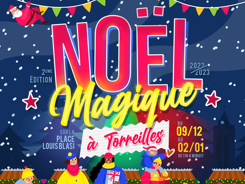 torreilles magique noel perpigna 66 pays catalans animations jeux pyrennee orienale soirée festi nadal