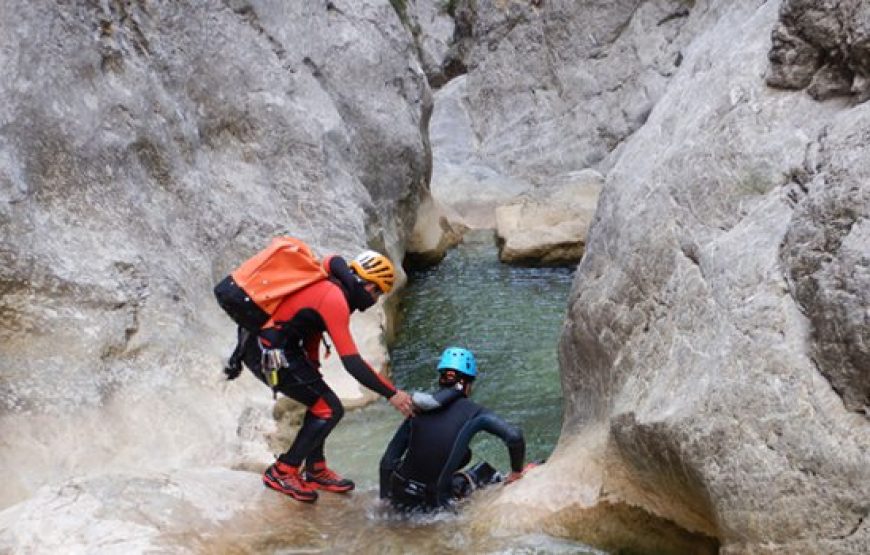 Canyoning de Galamus – Découverte