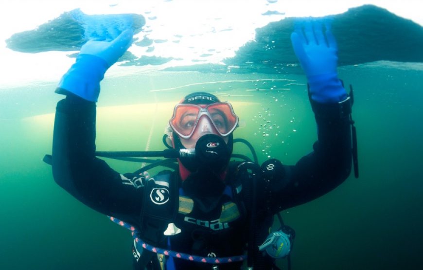 Plongée sous glace – autonome