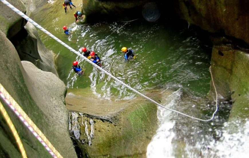 Canyoning à Molitg- Niveau I