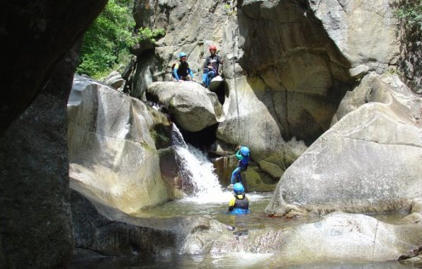 Canyoning à Molitg- Niveau I