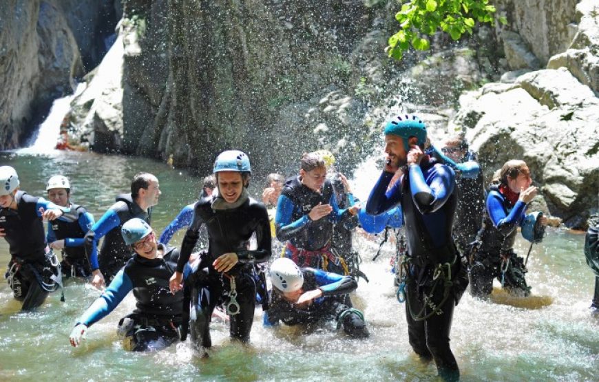 Canyoning au Gourg-des-Anelles  Niveau II