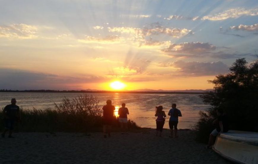 Balade à Canet « Coucher de soleil »  en Gyropode