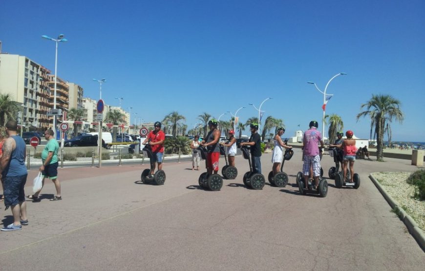 Balade à Canet « les flamants roses » en Gyropode