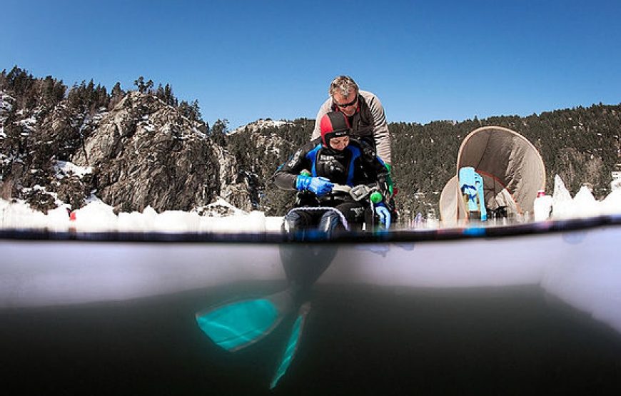 Plongée sous glace – autonome