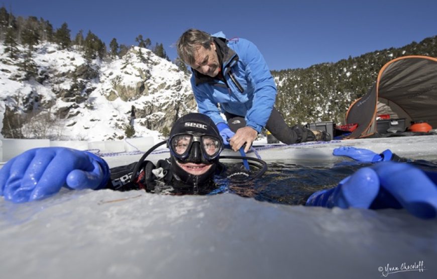 Plongée sous glace – autonome