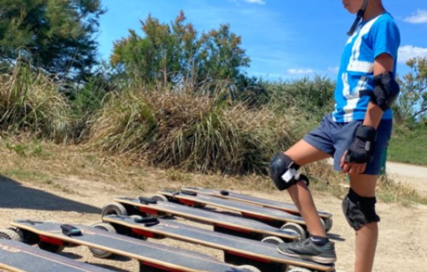 Rando le long de l’Agly en Skate Électrique