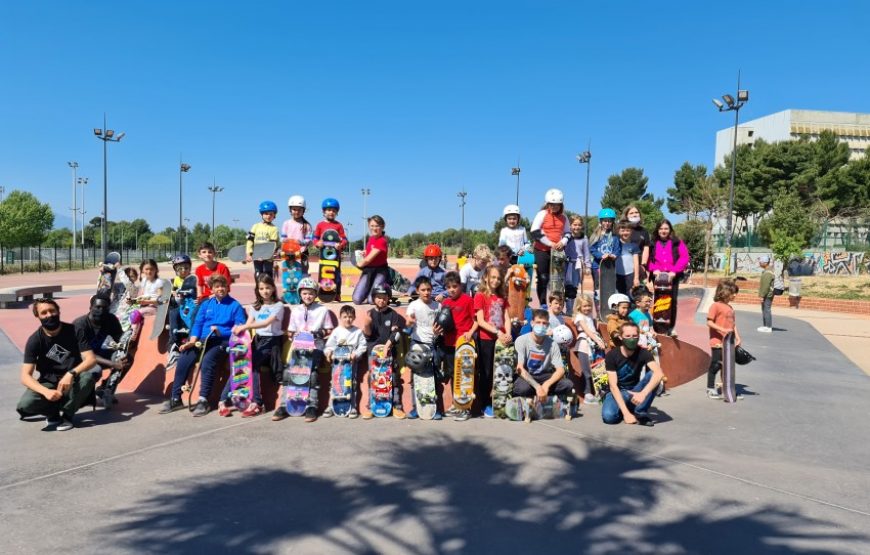 Stage de Skateboard tous niveaux – vacances scolaires 2022