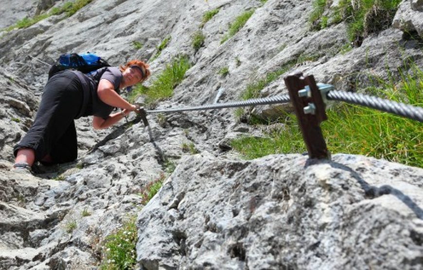 Via Ferrata “Grand Parcours ” (demi-journée)