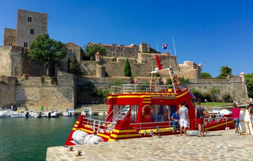 Cap sur Collioure grâce à la navette en bateau !